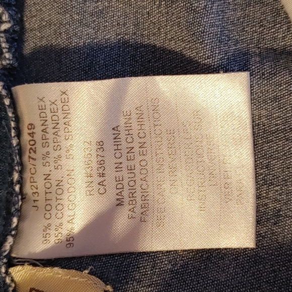 💚Haggar Women's Petite Blue Jeans - Picture 7 of 8